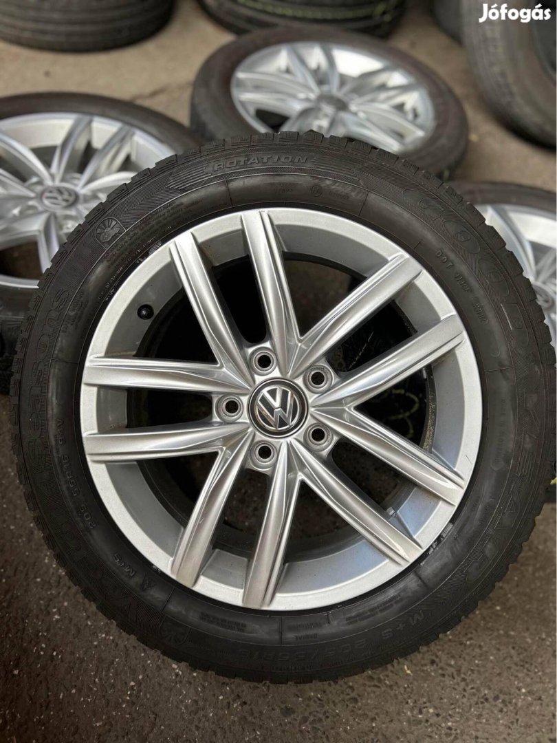 5x112 Gyari VW Volkswagen 16"felnik R16, 16 újszerű