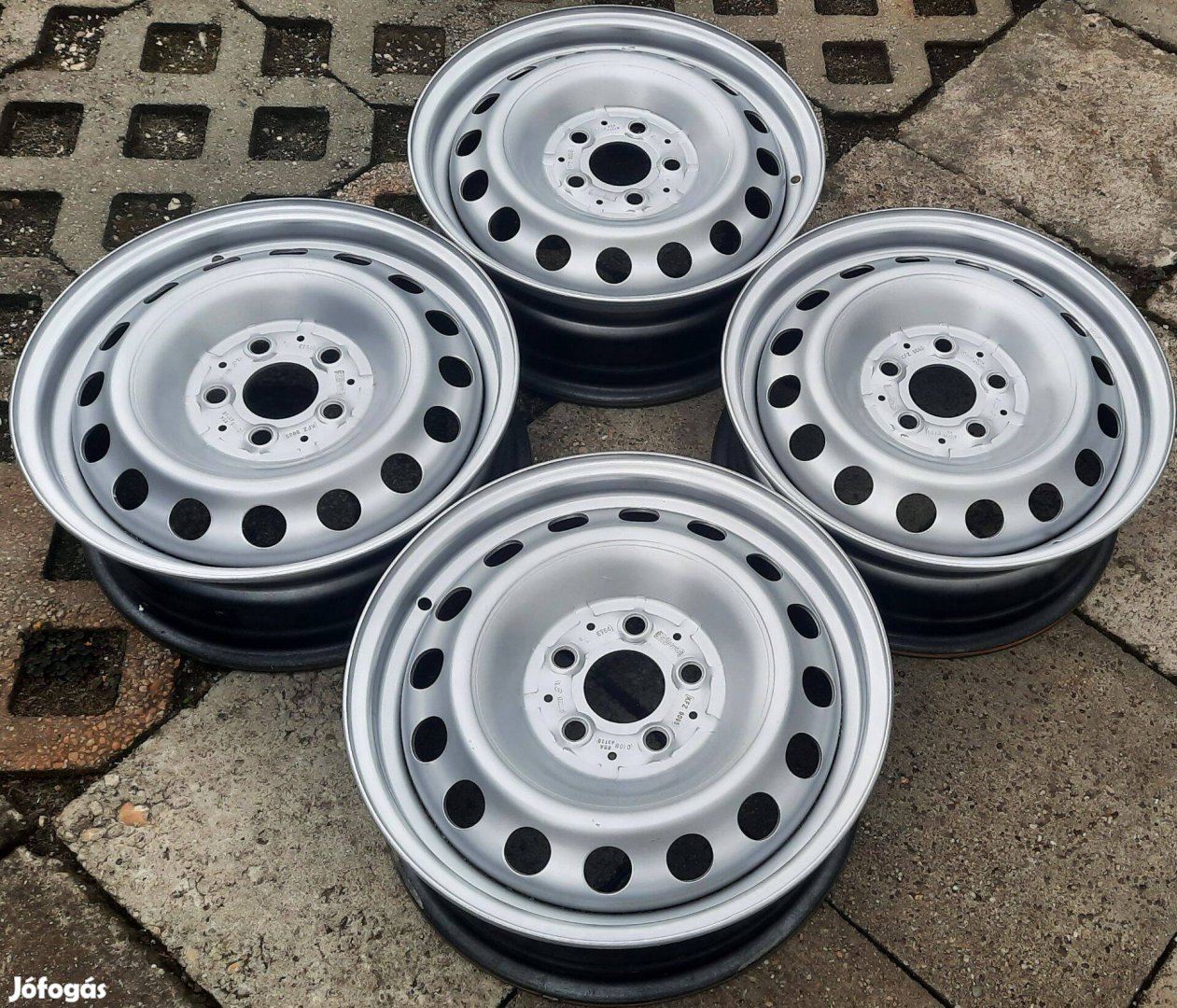 5x112 Mercedes Acélfelni 16" Vito