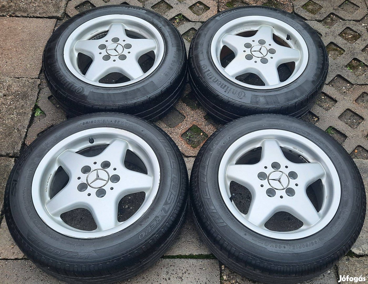 5x112 Mercedes Alufelni 15"