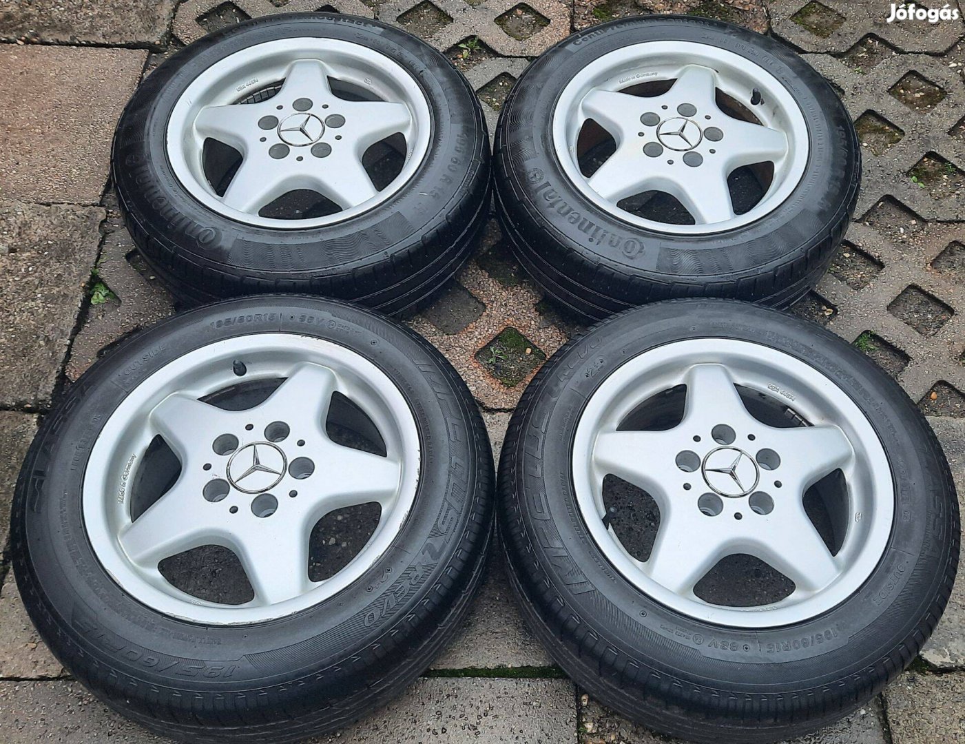 5x112 Mercedes Alufelni 15"