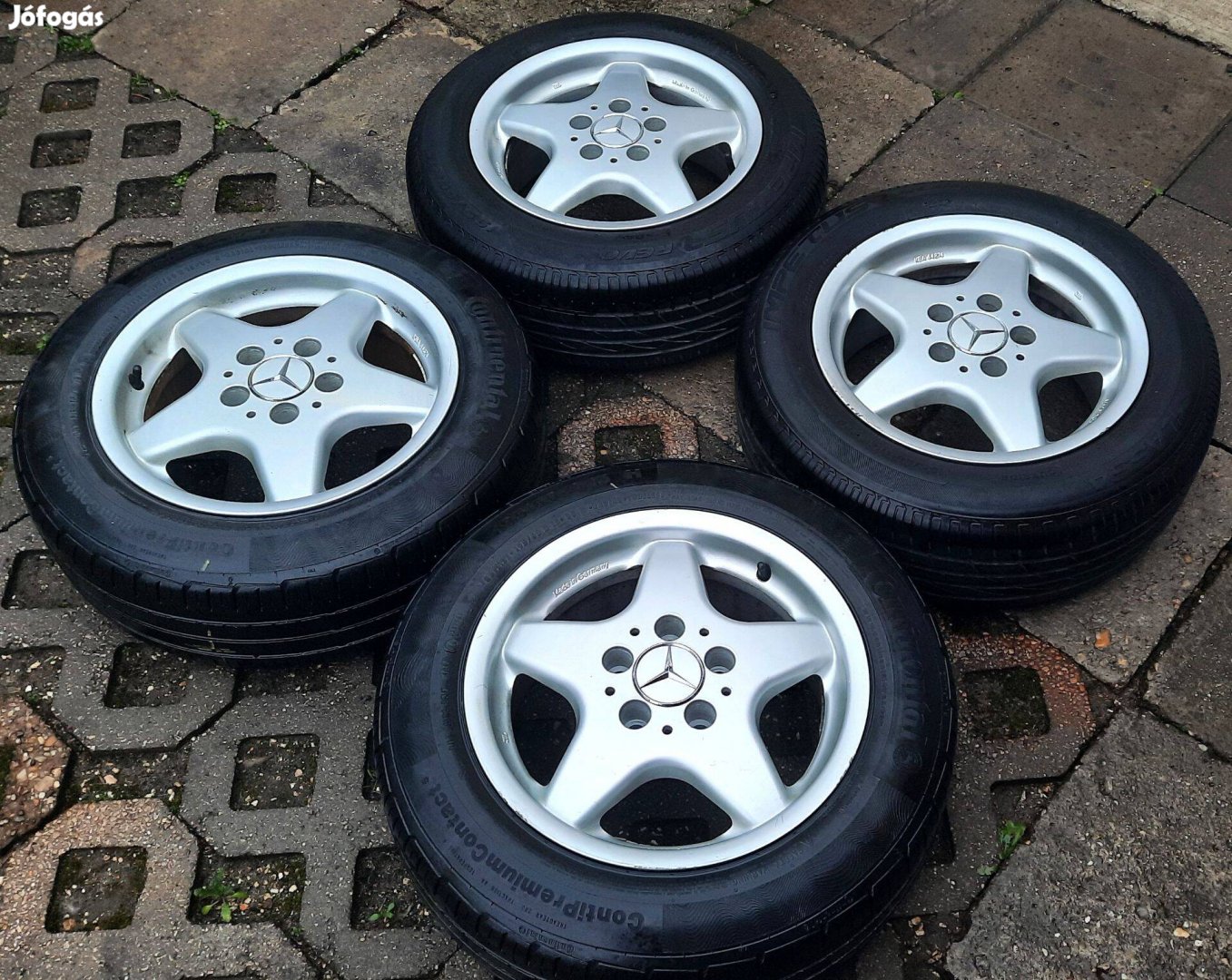 5x112 Mercedes Alufelni 15"