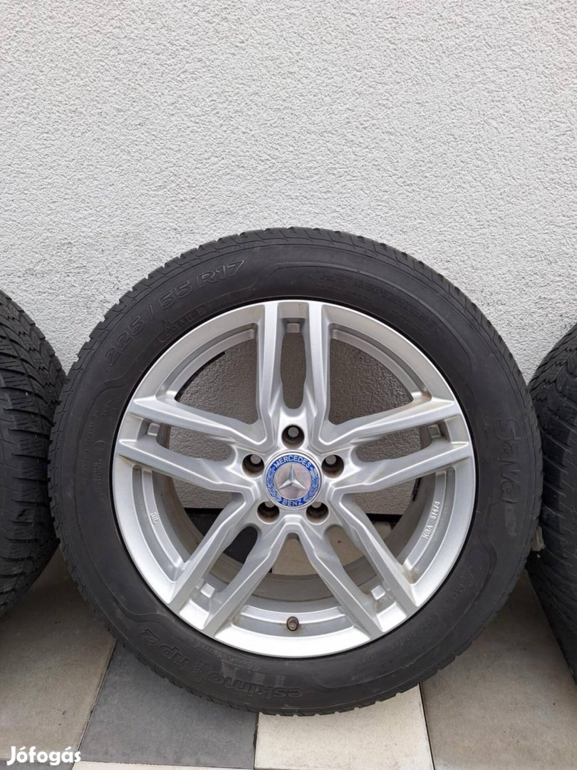 5x112 Mercedes Alutec 17 colos felni téligumikkal C E V Vito