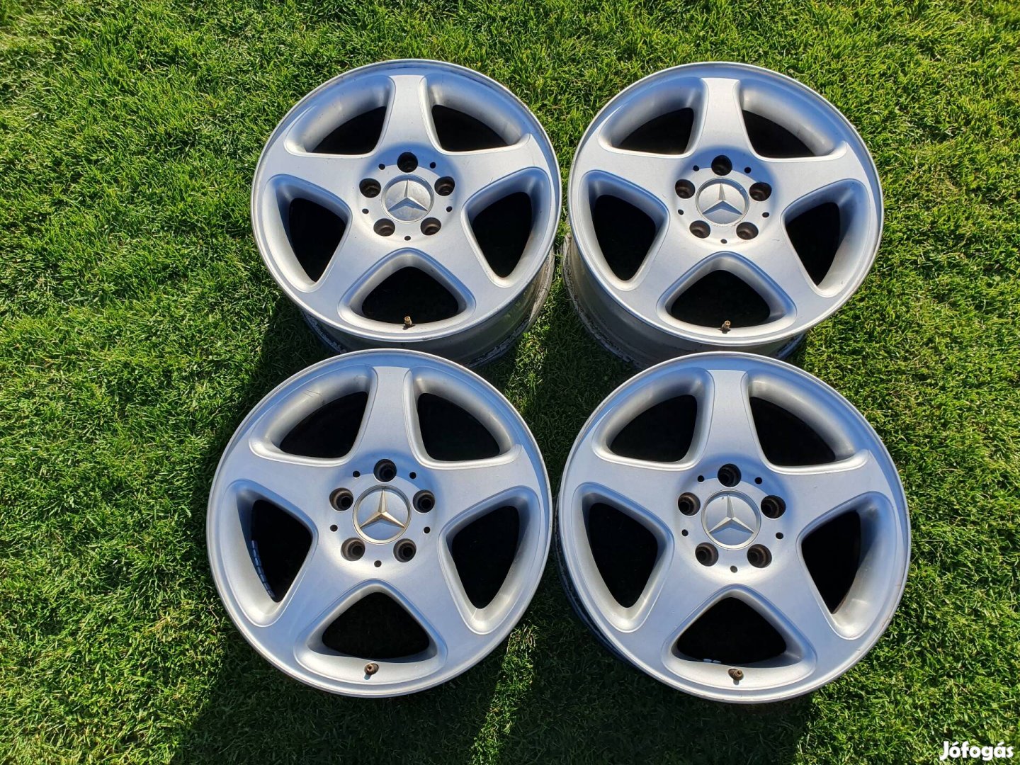 5x112 Mercedes W203 gyári alufelni 7x16 ET37 
