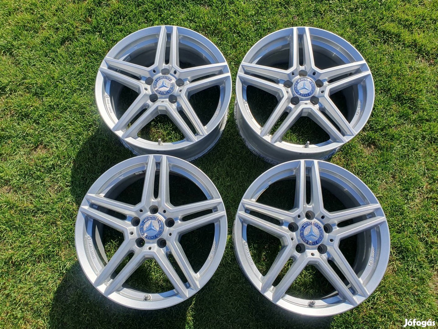 5x112 Mercedes alufelni 7,5x17 ET45 Tpms 