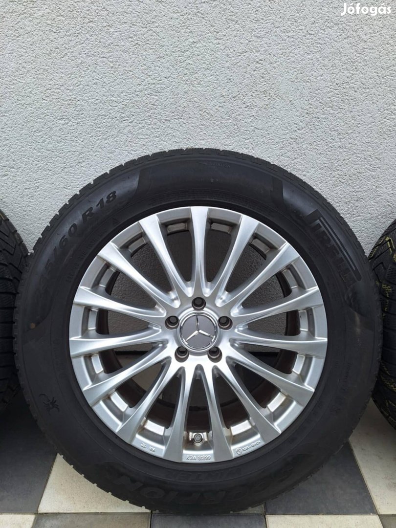 5x112 Mercedes specifikus 18 col felni téligumi + Tpms GLC Gle ML R
