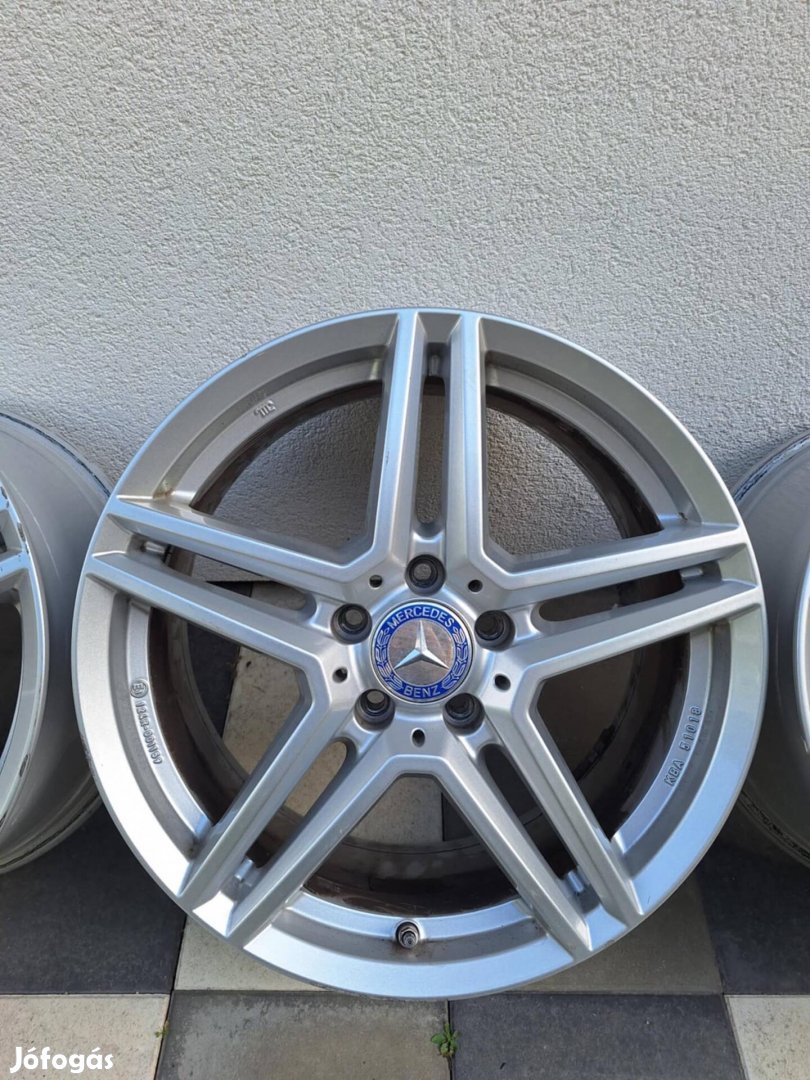 5x112 Mercedes specifikus Uniwheels kétszéles 18 col felni C E S CL SL