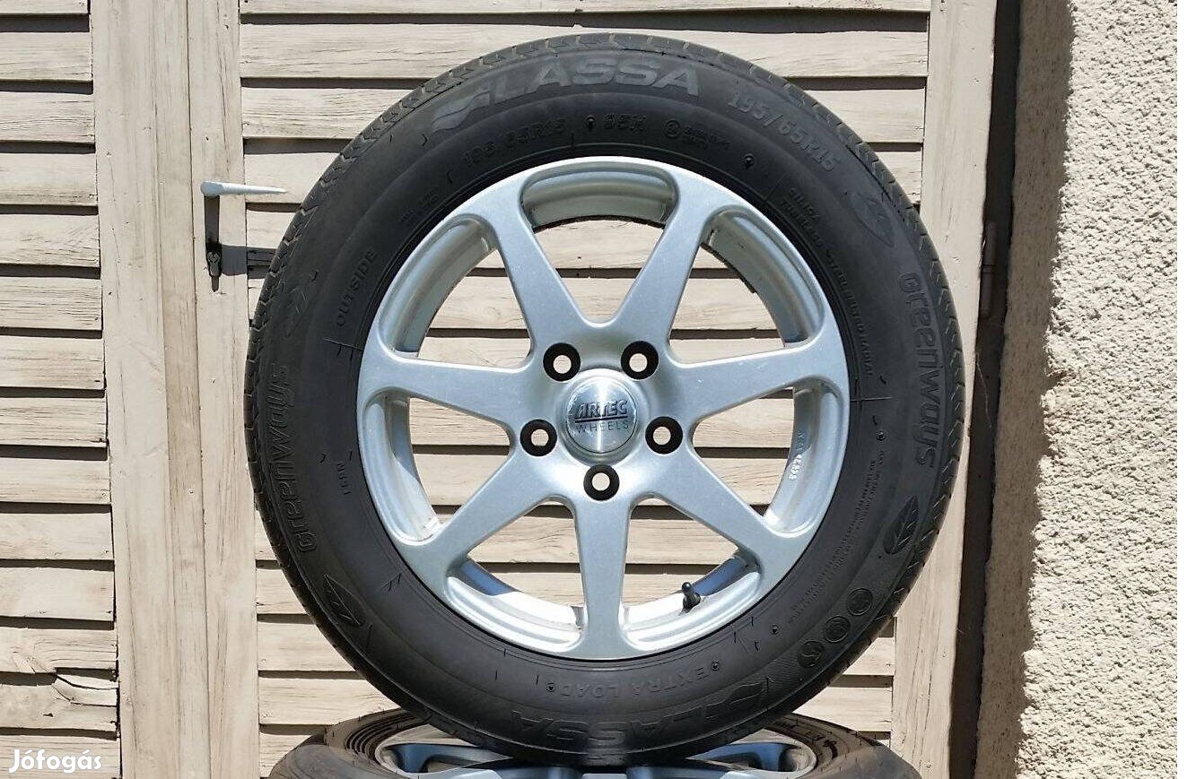 5x112 R15 Volkswagen Alufelni nagyon jó gumival 195/65 Skoda Seat Audi