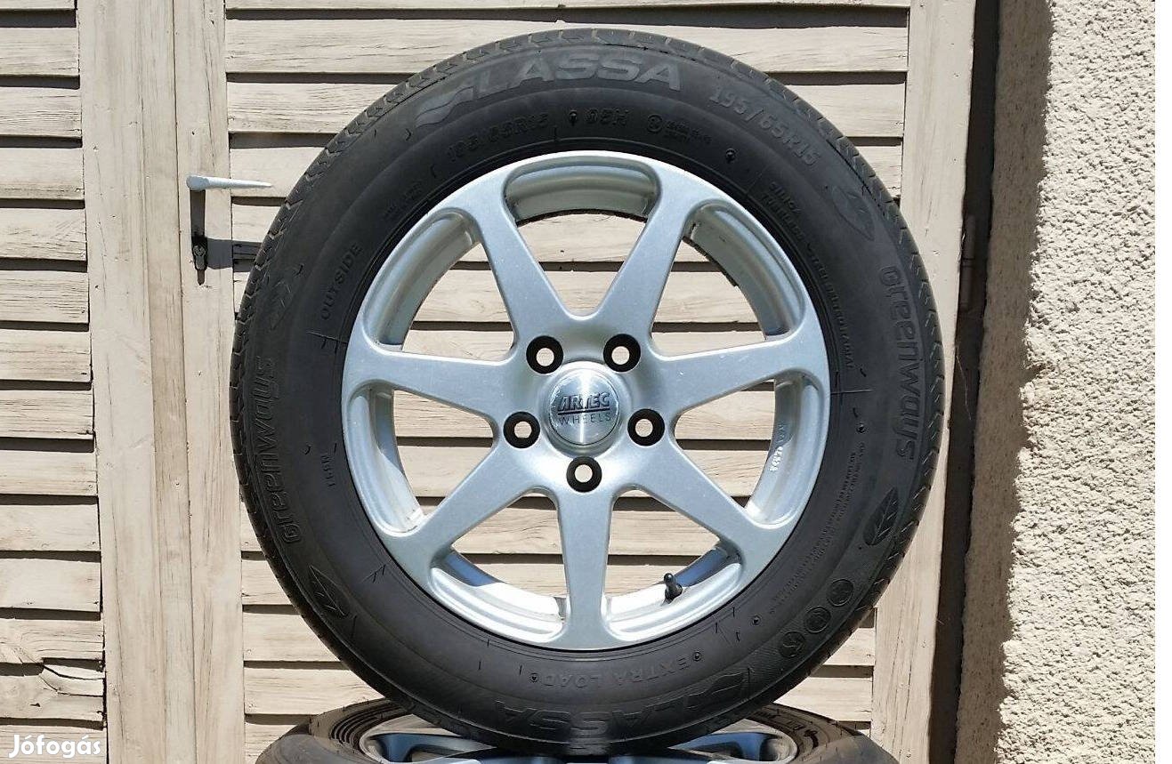 5x112 R15 Volkswagen Alufelni nagyon jó gumival 195/65 Skoda Seat Audi