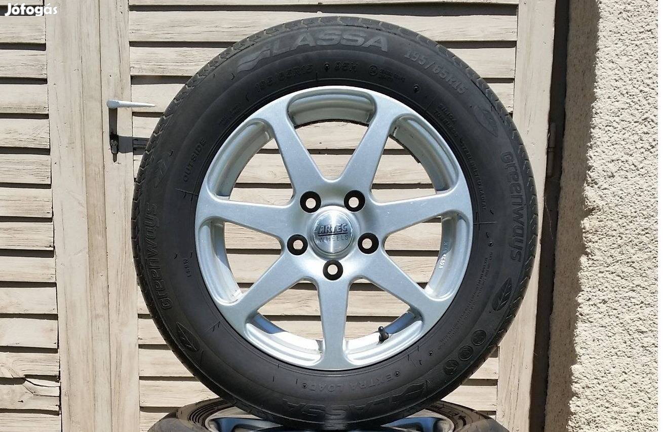 5x112 R15 Volkswagen Alufelni nagyon jó gumival 195/65 Skoda Seat Audi