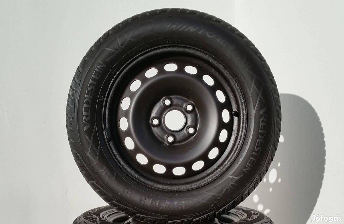 5x112 R15 Volkswagen Felni újszerű téli gumival 195/65 Audi Skoda Seat