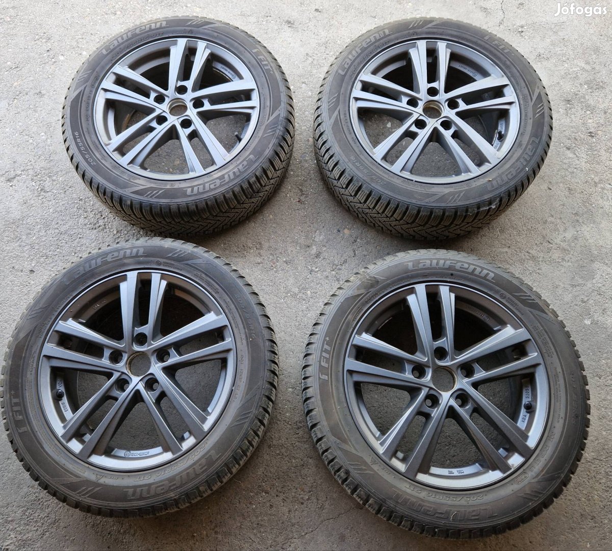 5x112 R16 Alufelni + téligumi