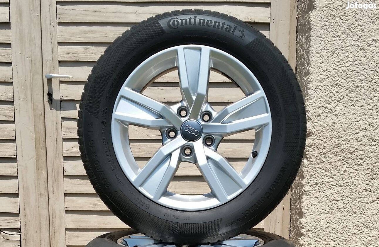 5x112 R16 Audi Alufelni nagyon jó gumival 205/60 Volkswagen Skoda Seat