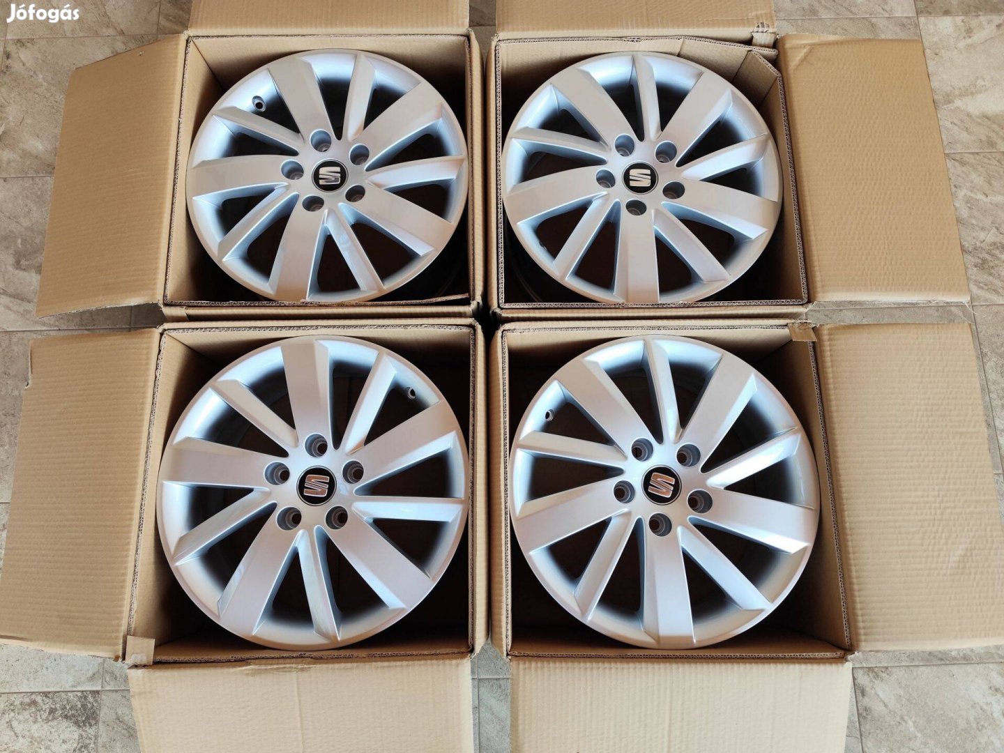 5x112 R16 Skoda, Volkswagen, Seat, új gyári Seat alufelni