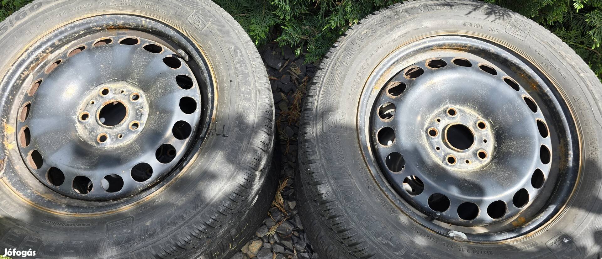 5x112 R16 VW Passat B8 Lemezfelni 215/60r16 Téligumi