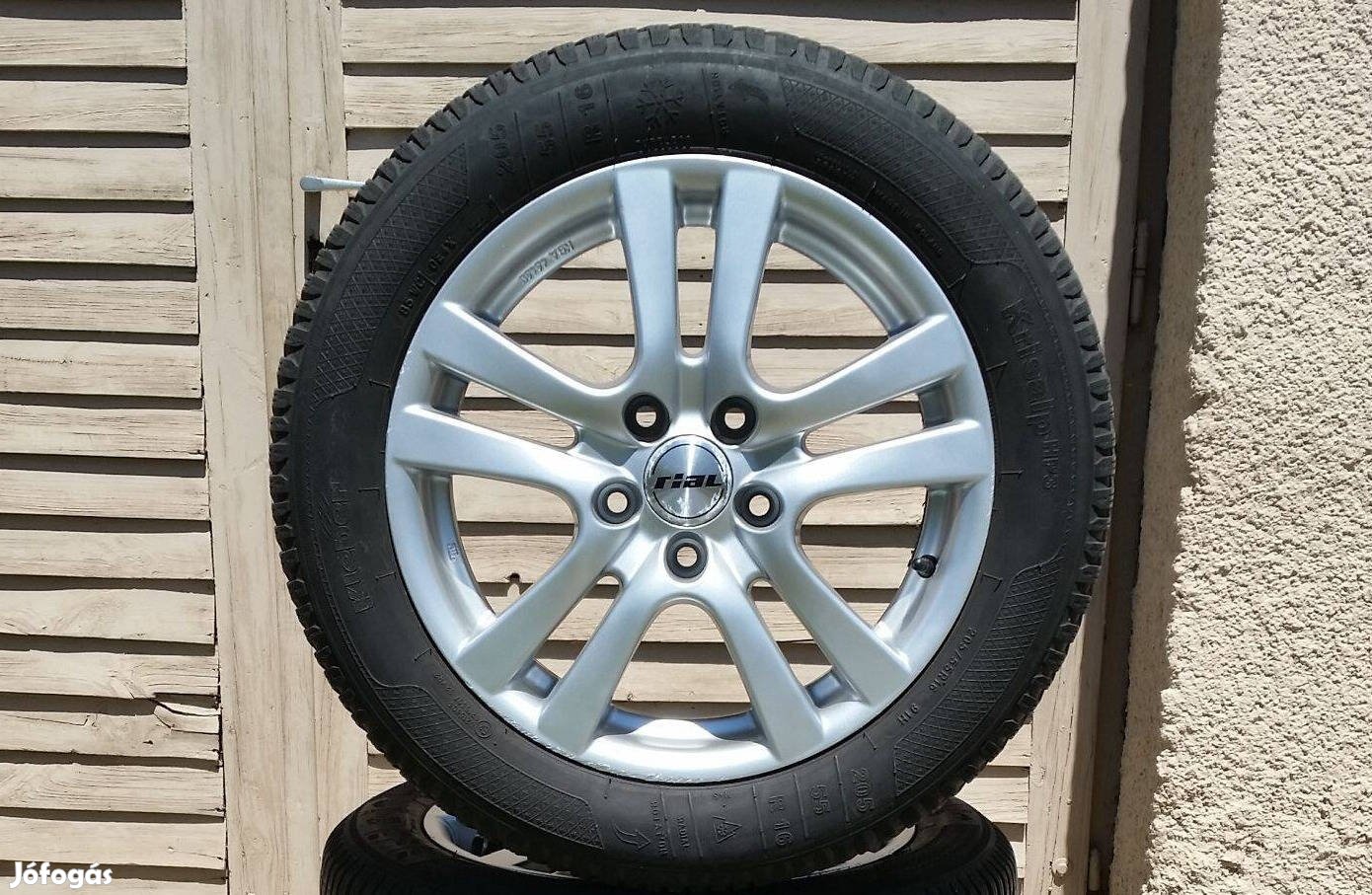 5x112 R16 Volkswagen Alufelni nagyon jó gumival 205/55 Audi Skoda Seat