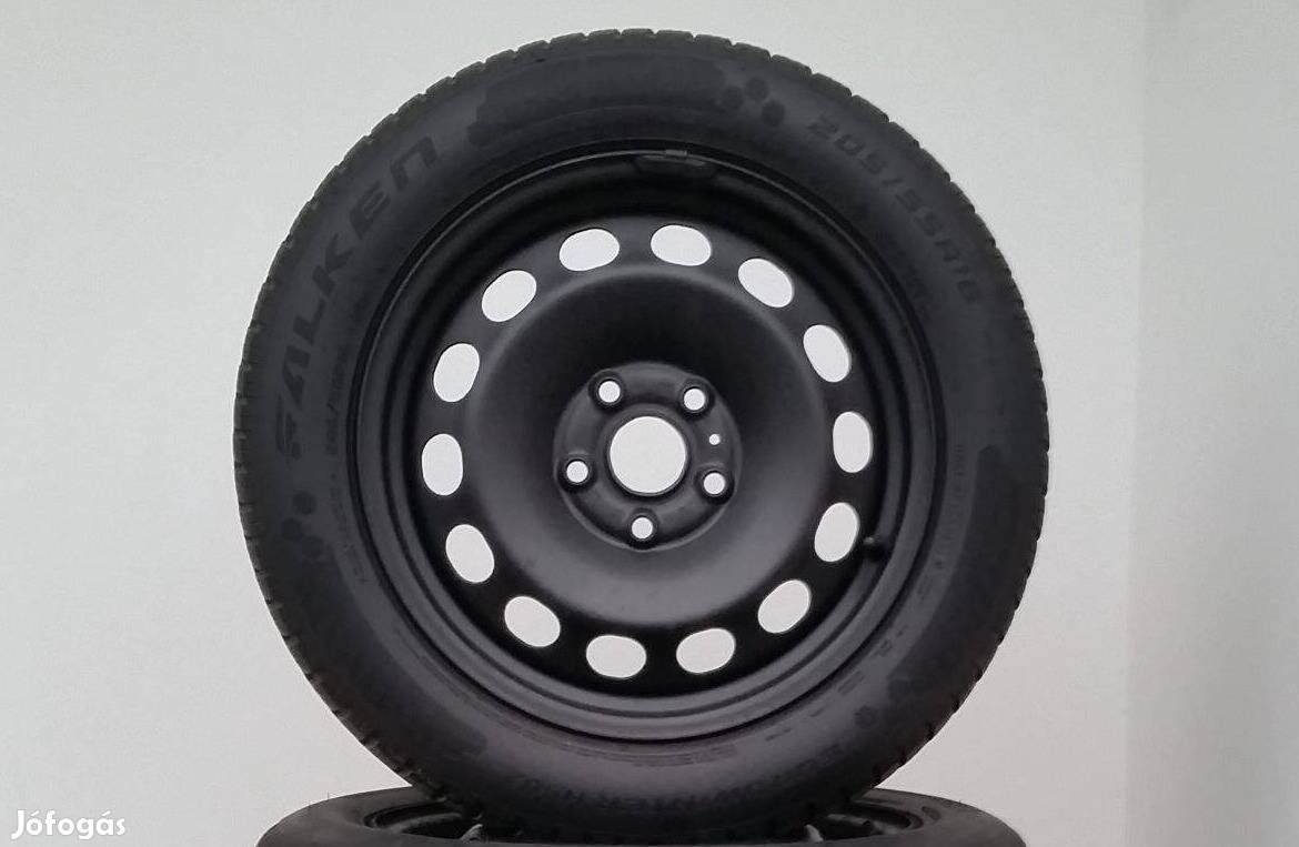 5x112 R16 Volkswagen Felni újszerű téli gumival 205/55 Audi Skoda Seat