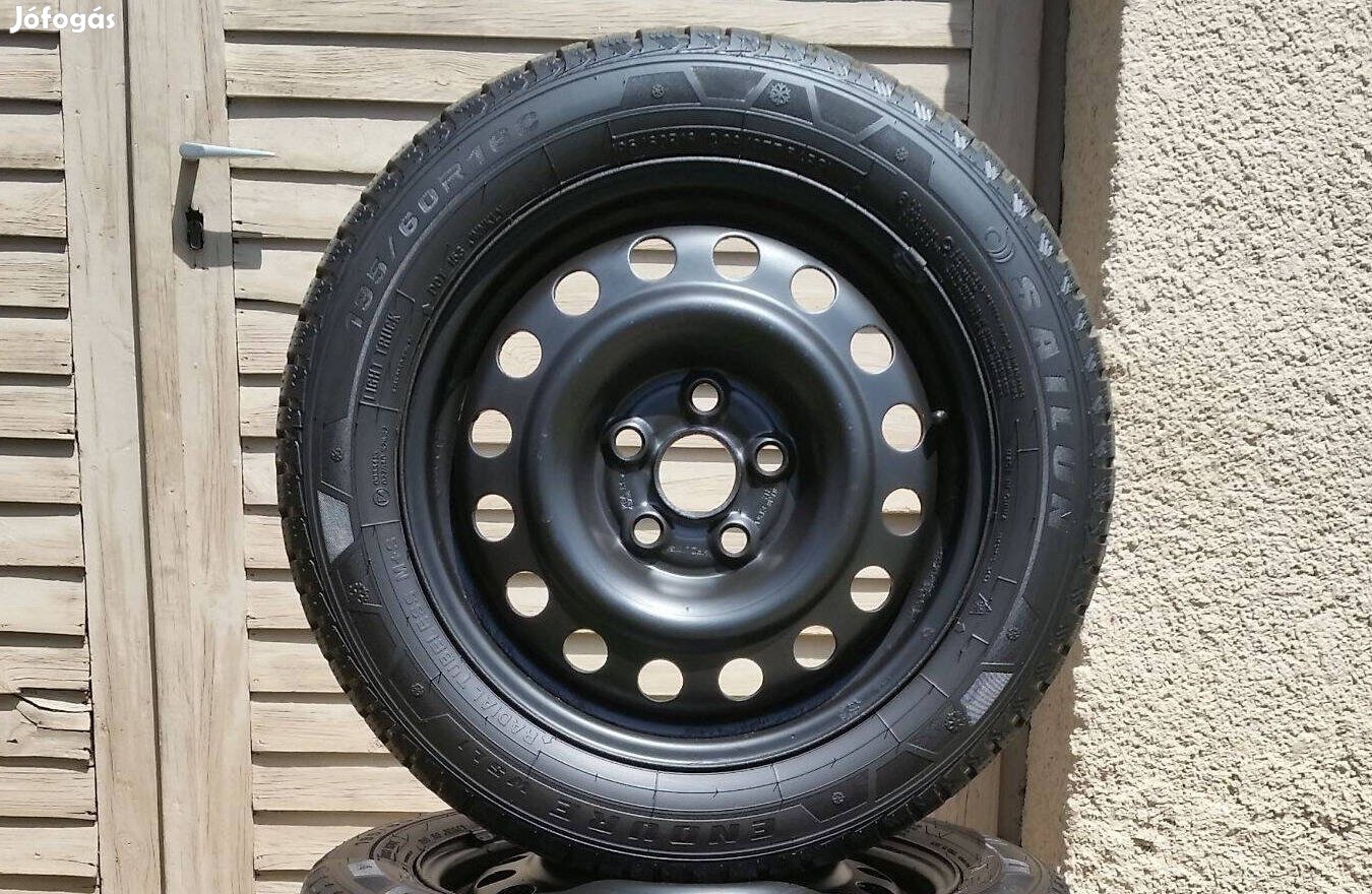 5x112 R16 Volkswagen Transporter T4 felni újszerű gumival 195/60 R16C