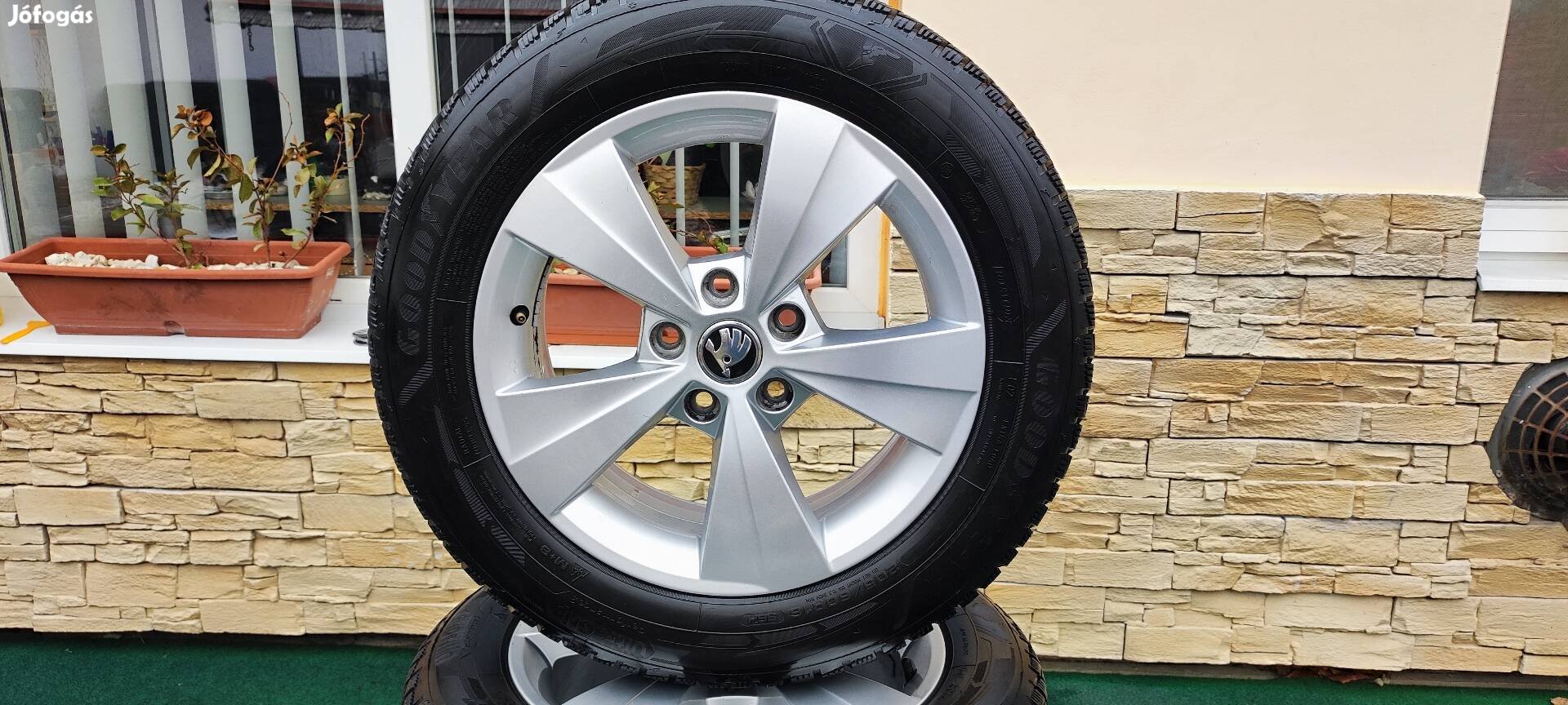 5x112 R16 gyári Skoda Octavia téli garnitúra