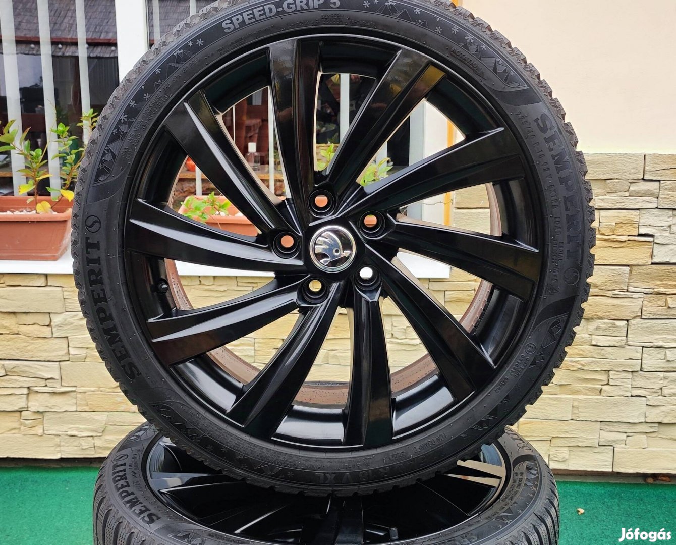 5x112 R18 gyári Skoda Octavia téli garnitúra