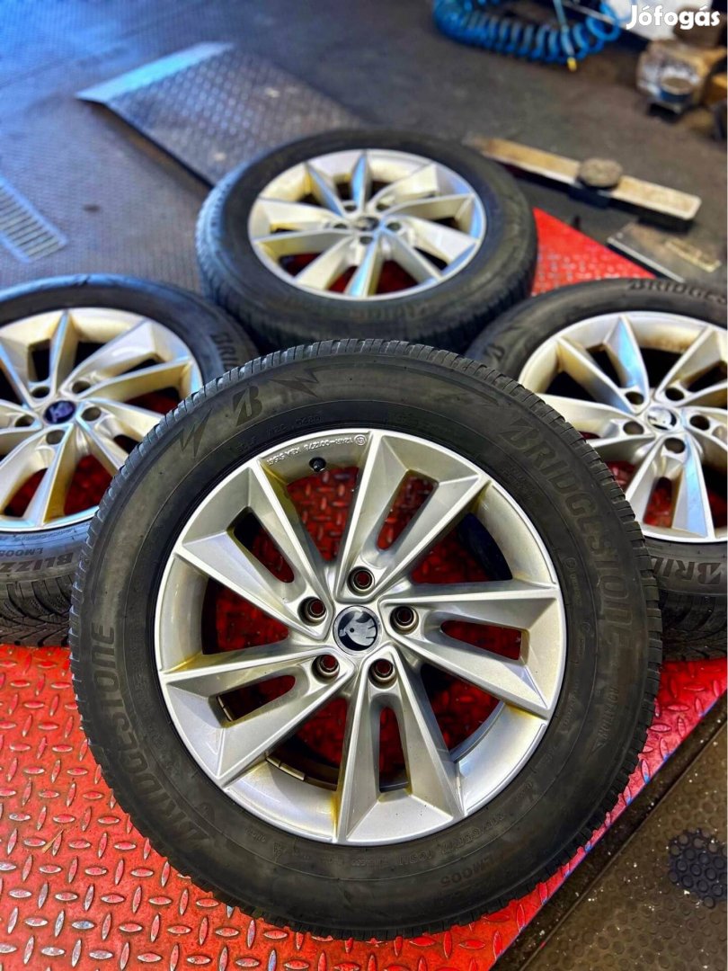 5x112 Skoda,VW,Volkswagen 17" R17, 17 újszerű