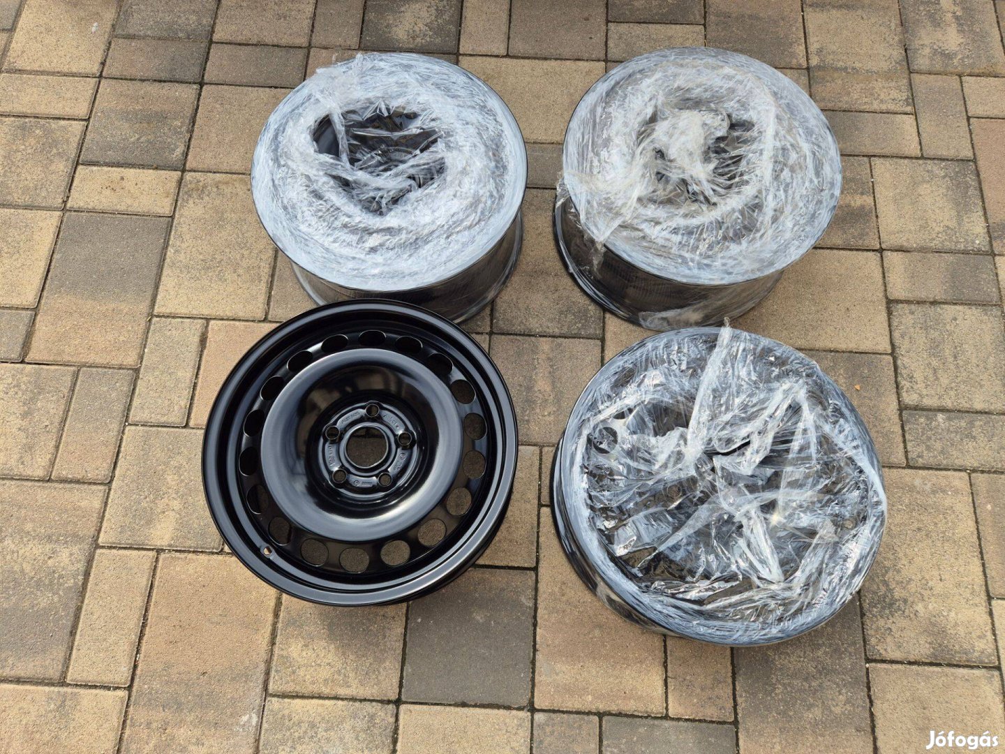 5x112 VW Volkswagen Passat, Skoda új acélfelni, felni garnitúra eladó!