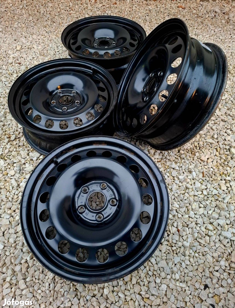 5x112 VW acélfelni garnitúra 17 colos!
