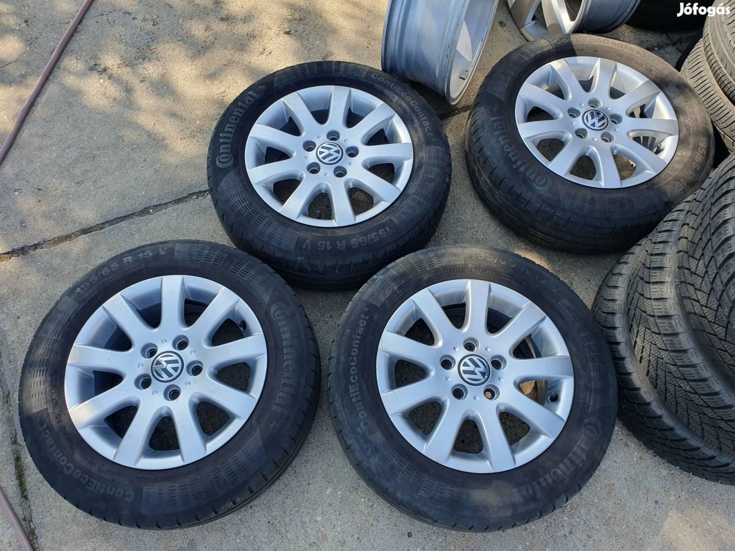 5x112 VW golf touran jetta alufelni 6,5x15 ET50 