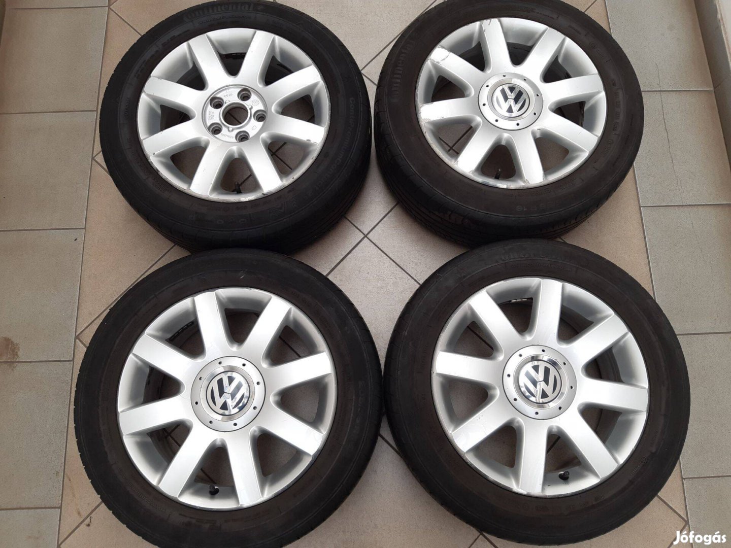 5x112 Volkswagen alufelni 6,5x16 ET50 VW Caddy Golf Touran Jetta