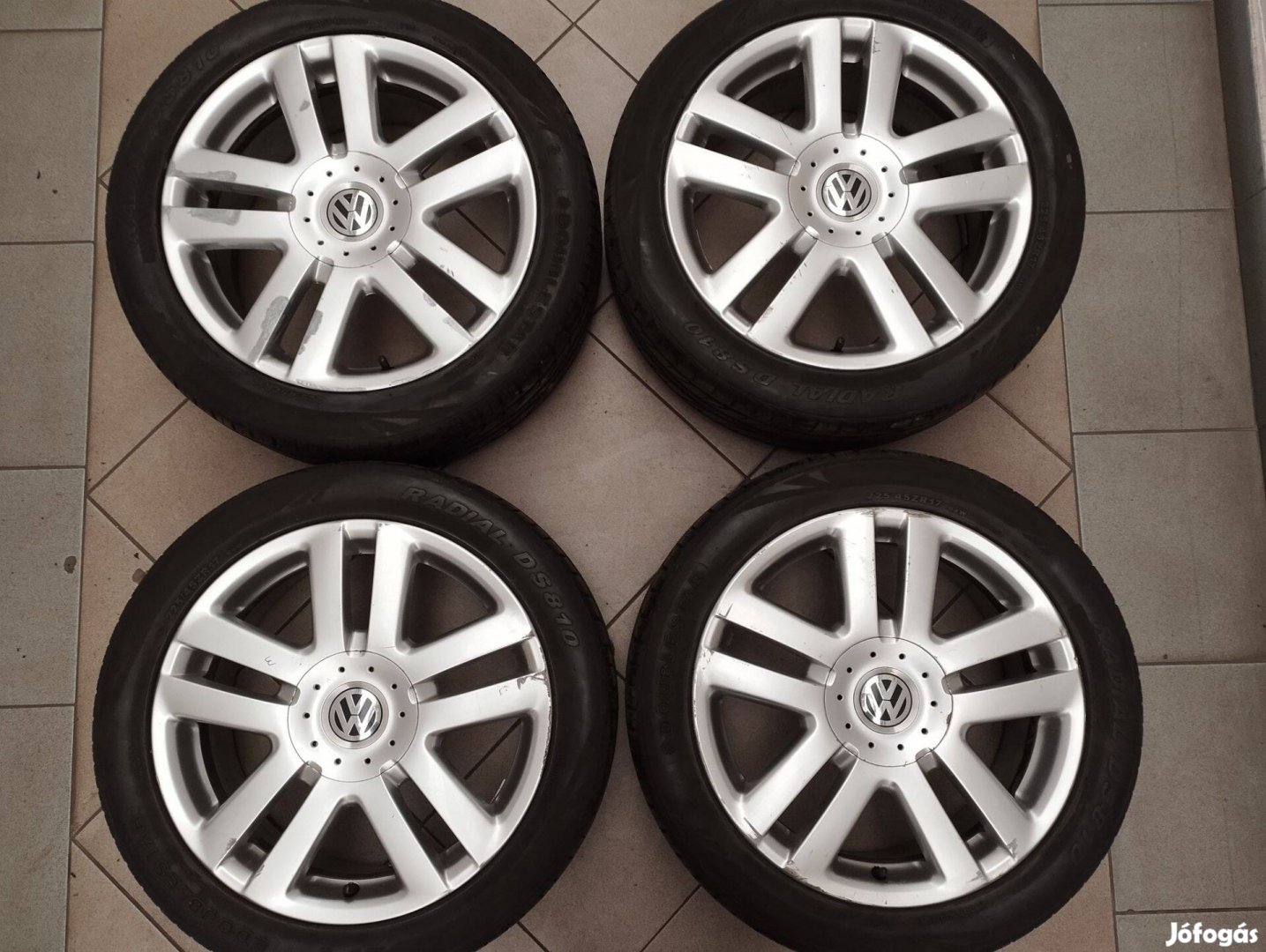 5x112 Volkswagen gyári alufelni 7x17 ET54 VW Golf Jetta Caddy Sharan