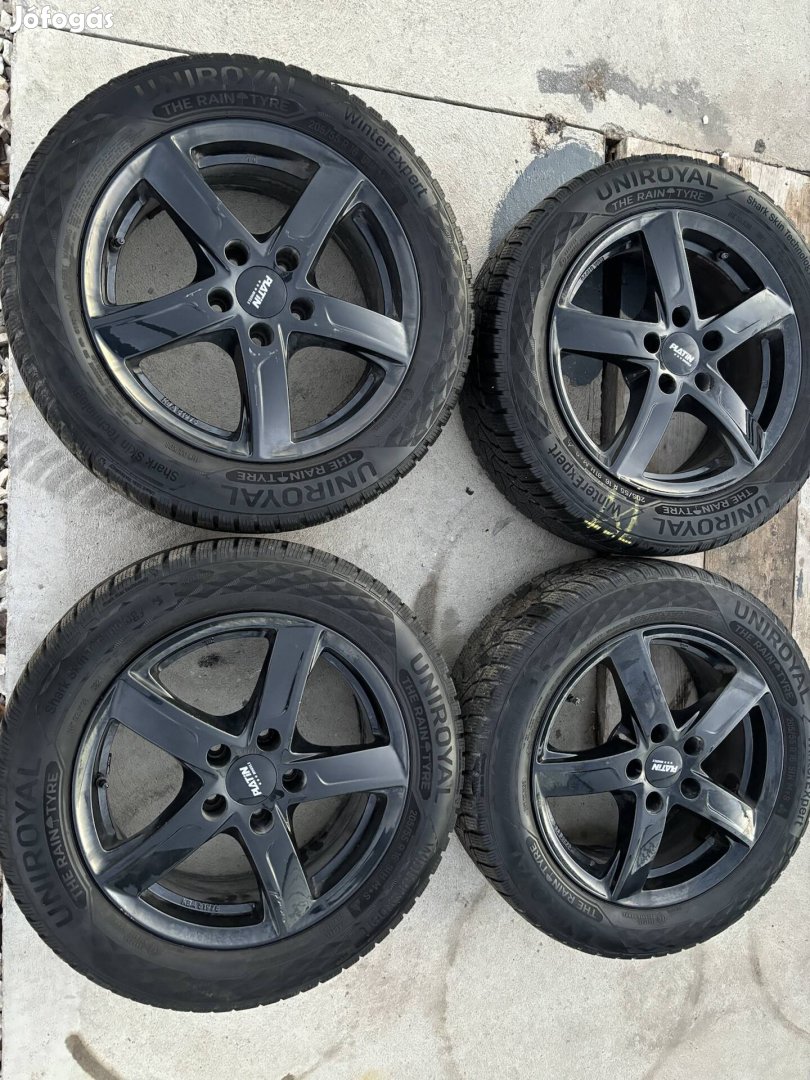 5x112 Vw Golf 5 6 7 Passat 16" felni téli gumival