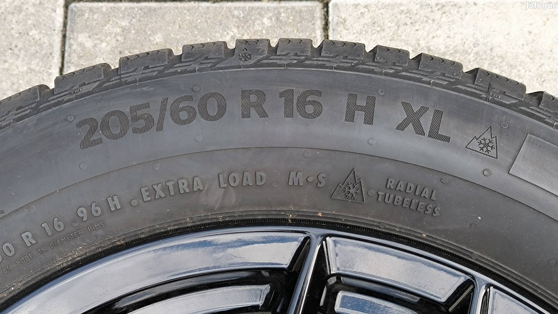 5x112 Vw Seat Skoda Audi Mercedes alufelni 205/60r16 téli gumi