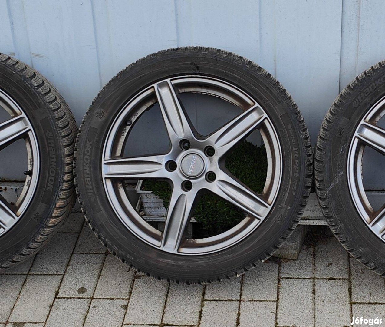 5x112, VW Téli Garnitura Alufelnin, 225/45 R17 Téli Újszerű Gumival