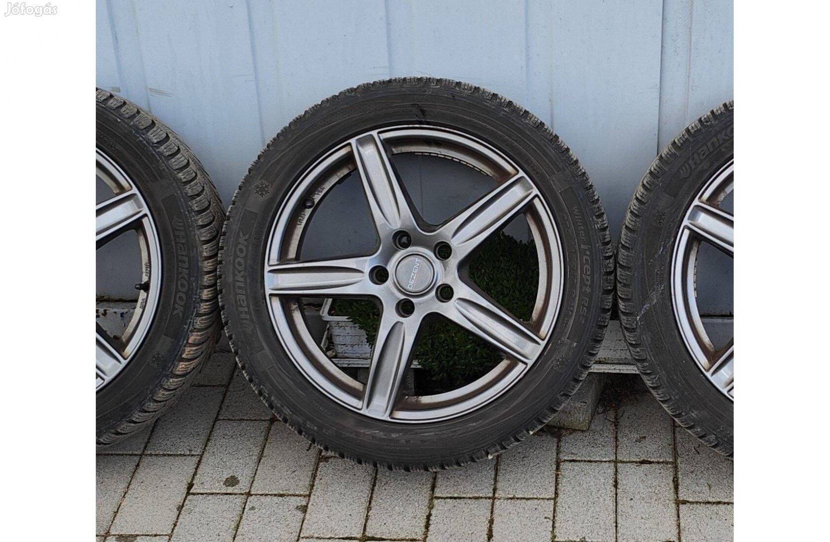 5x112, VW Téli Garnitura Alufelnin, 225/45 R17 Téli Újszerű Gumival