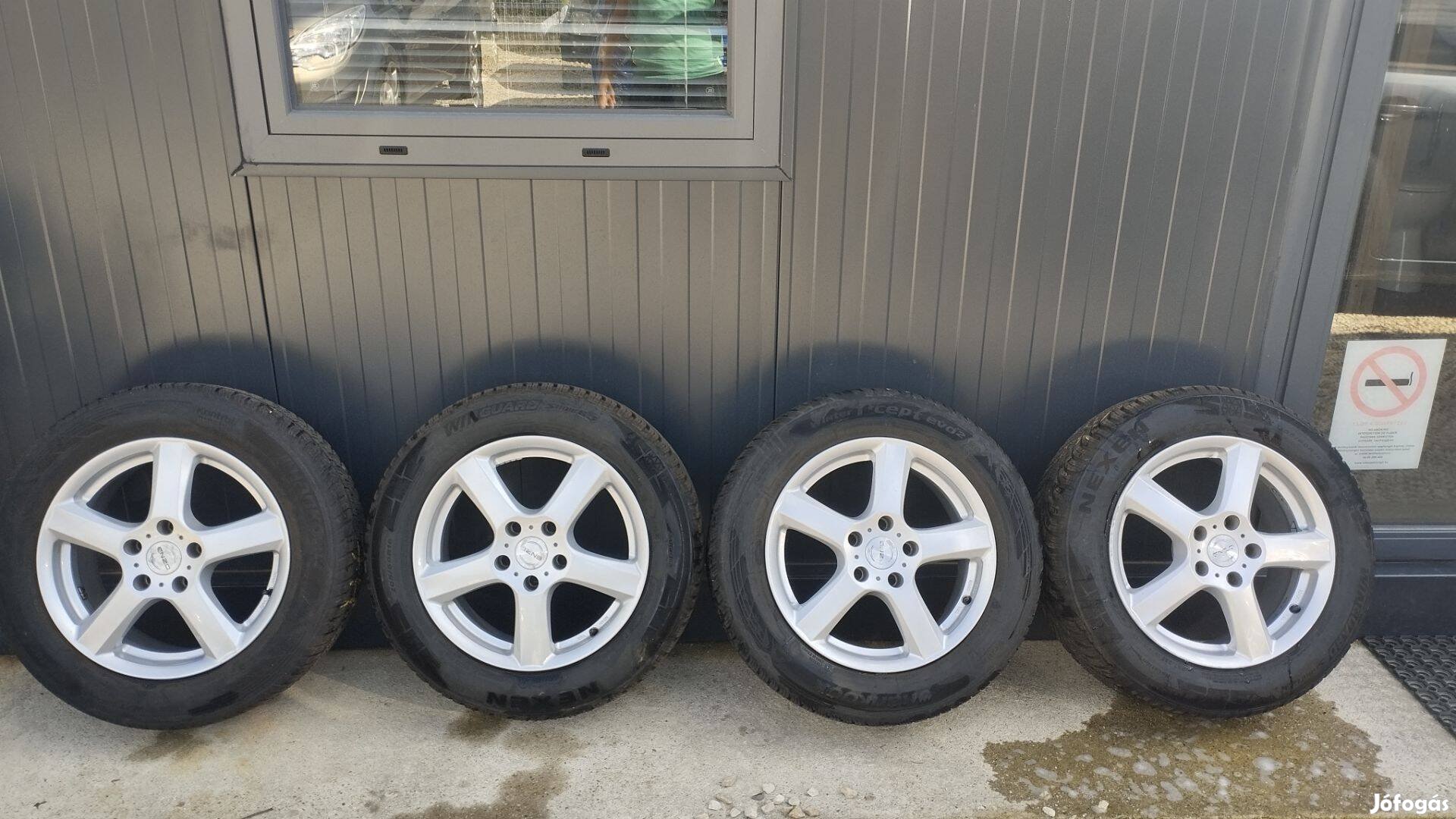 5x112 alufelni 205/60 R 16 téligumival