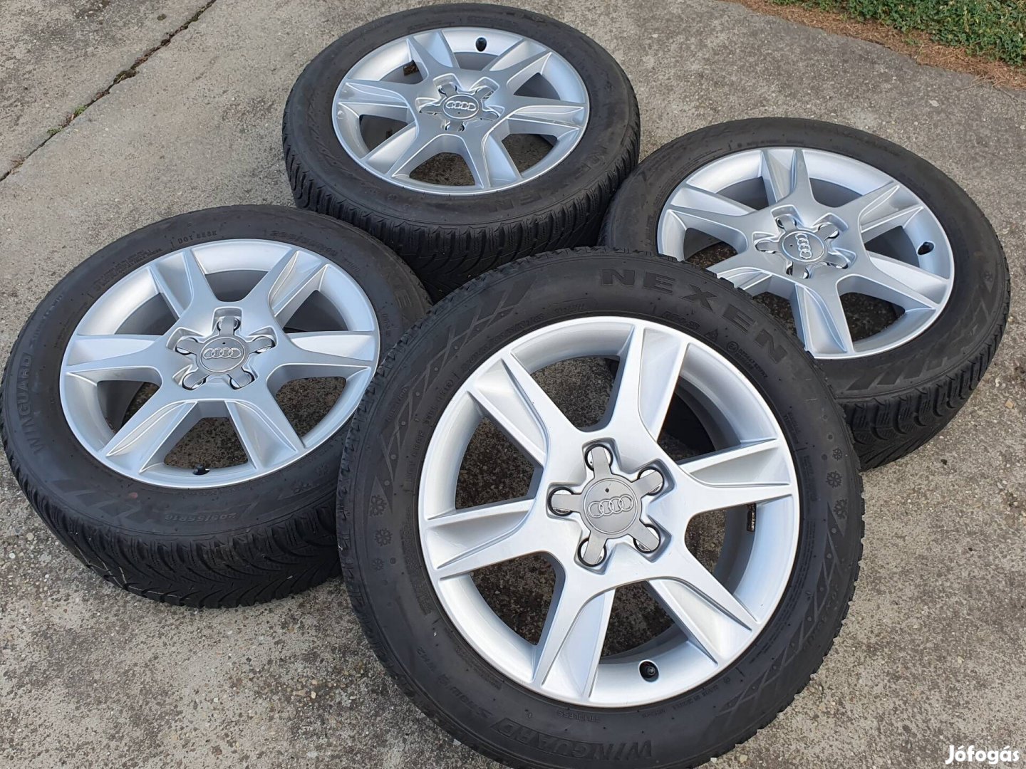 5x112 audi A3 gyári alufelni 6,5x16 ET50 