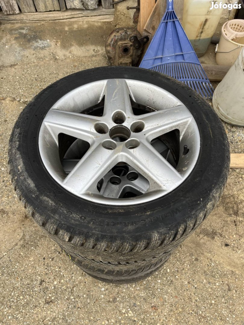 5x112 audi, vw felni használt téligumival