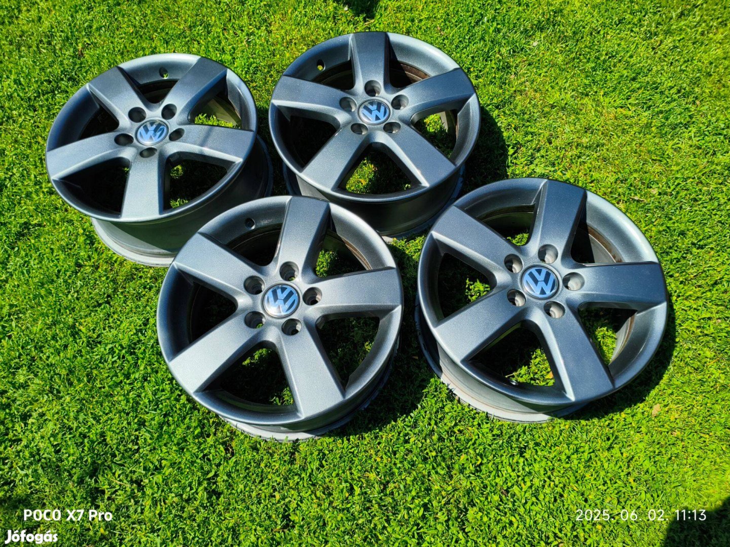 5x112 borbet 16" alufelni vw, skoda, seat