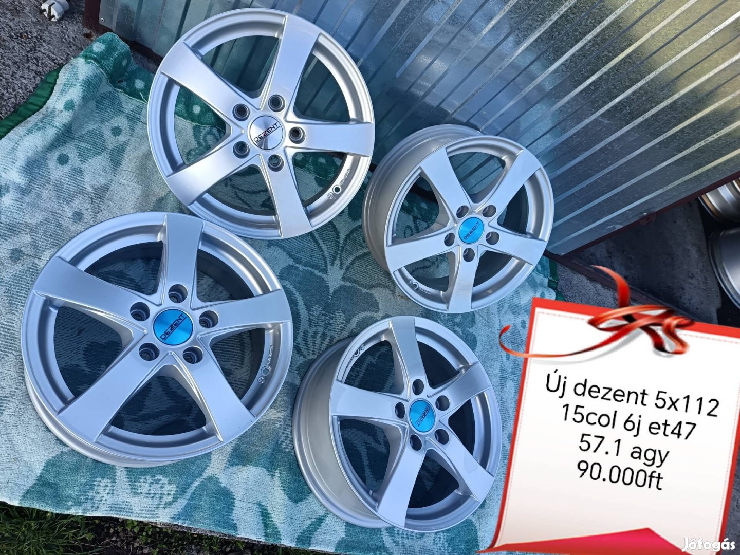 5x112 dezent új alufelni szett