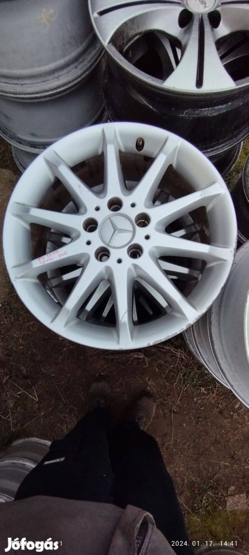 5x112 es 17" os mercedes alufelni szett