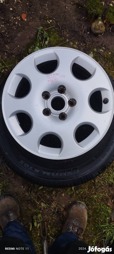 5x112 es R16 os alufelni.szett  