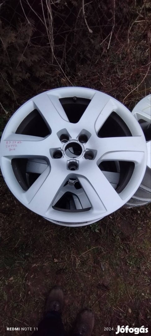 5x112 es R16 os audi alufelni szett használt állapotban 
