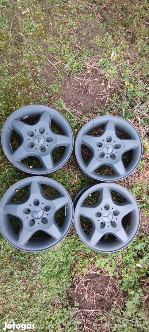 5x112 es R16os mercedes alufelni.szett 