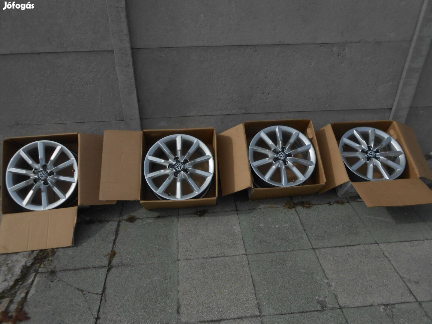 5x112 gyári 17" Volkswagen Audi alufelni 17 coll