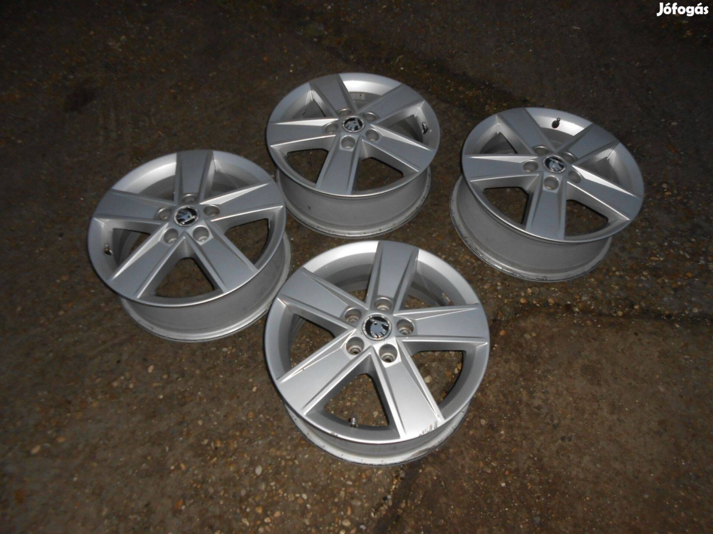 5x112 gyári Skoda 16" alufelni Volkswagen Seat Audi