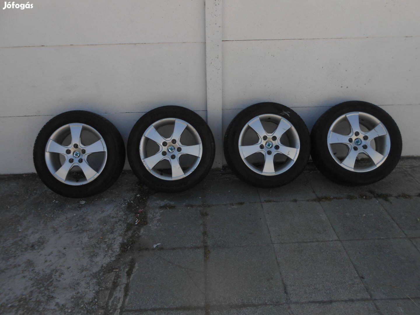 5x112 gyári Skoda 16" aufelni 16 coll