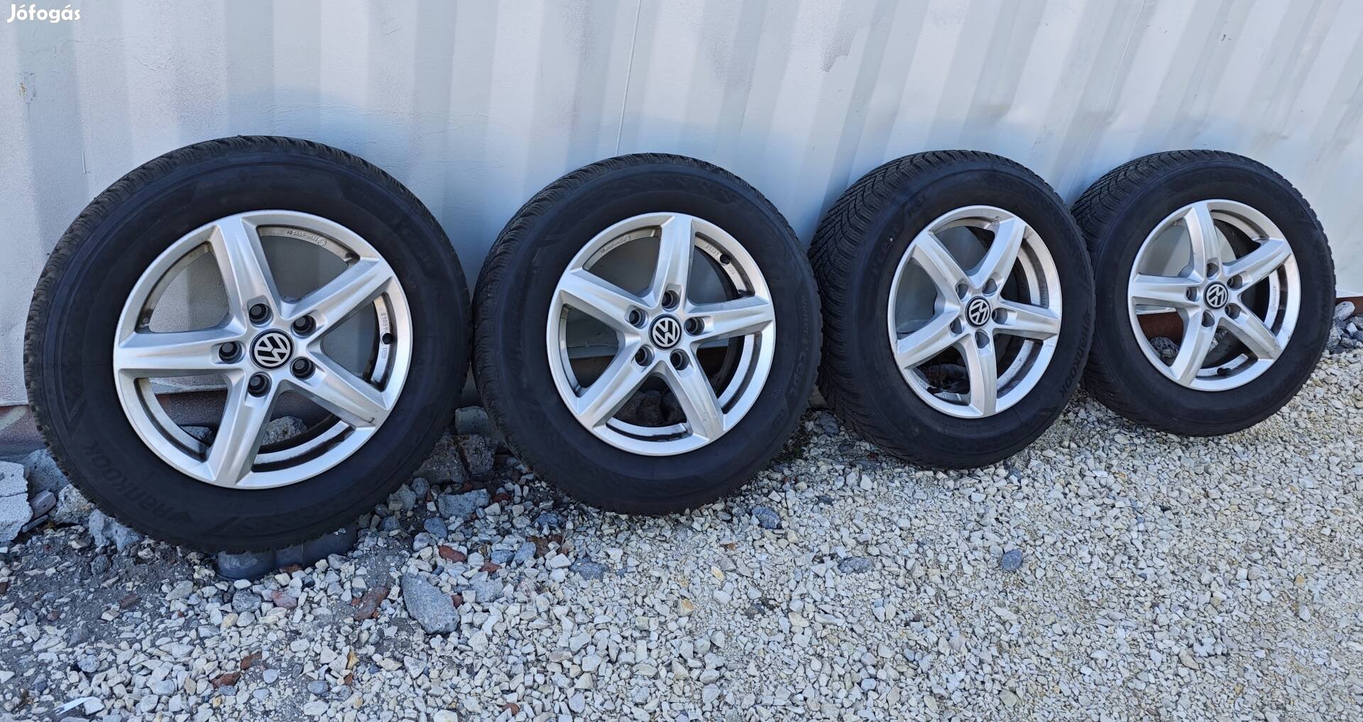 5x112 r15 Volkswagen felni 195/65 r15 téli gumival
