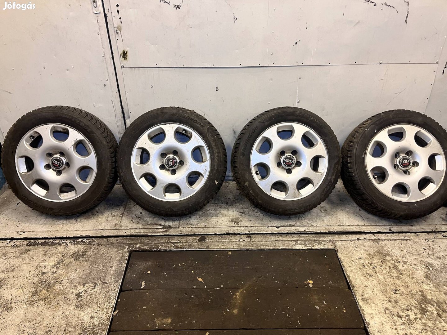 5x112 r16 alufelni garnitúra téli gumival