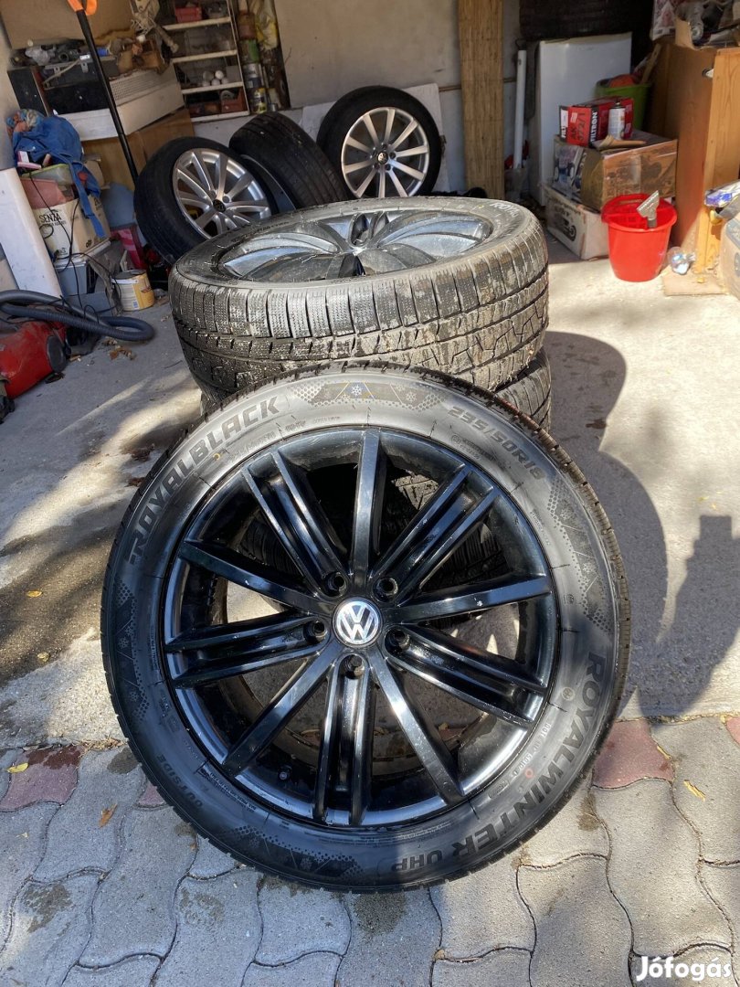 5x112 r18 alufelni 235/50r18 téligumi val