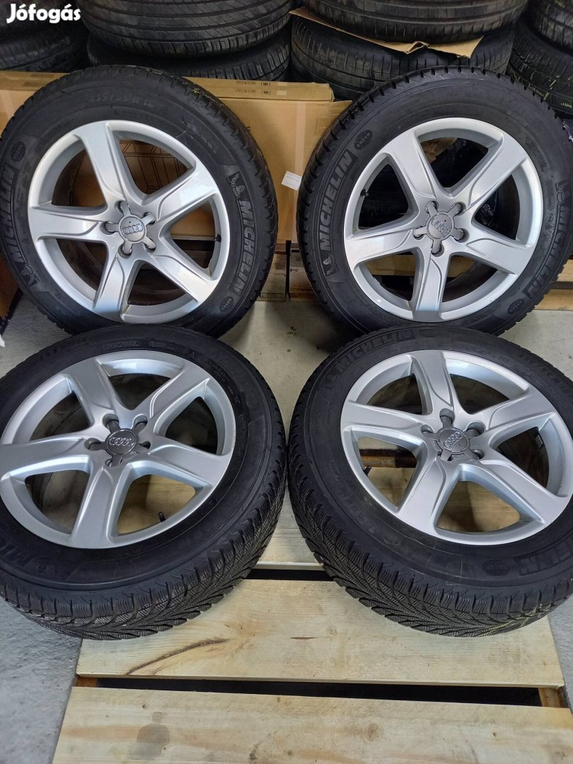 5x112 r18 audi alufelni 235/55 téligumival 