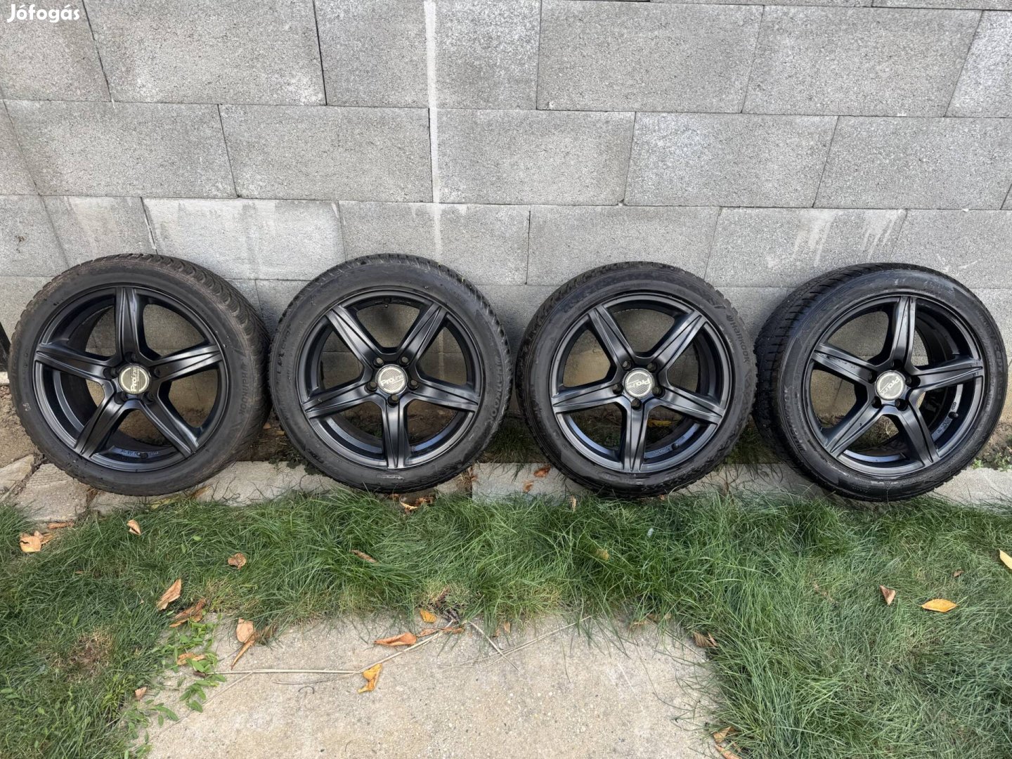 5x112r17" alufelni 205/50r17" téli gumi